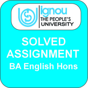 BA English Hons